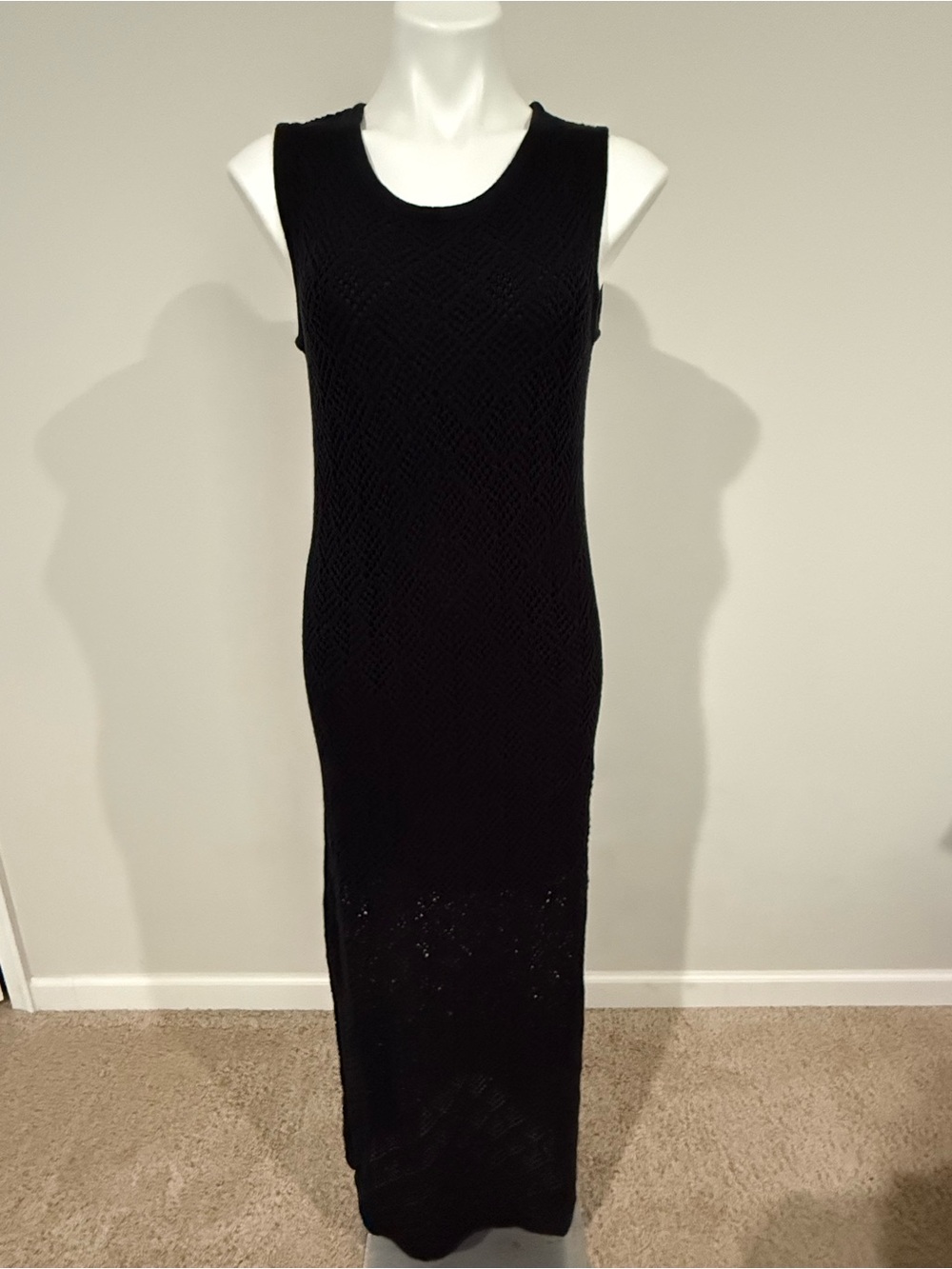 New Amazon The Drop Womens Ritu Crochet Maxi Dress size medium